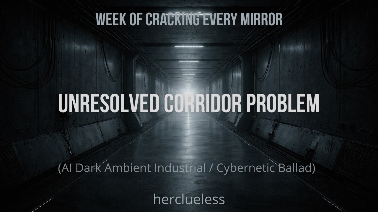 unresolved corridor problem | herclueless (AI Dark Ambient Industrial / Cybernetic Ballad)