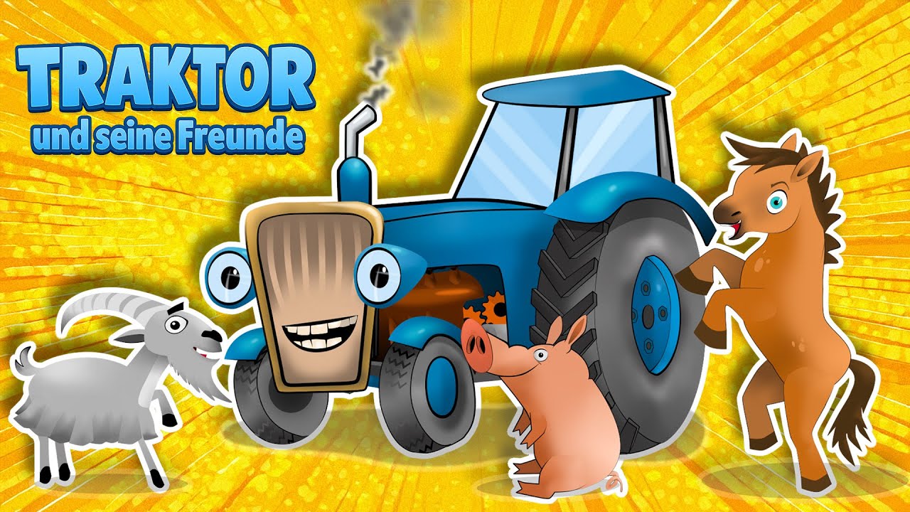 Traktor steckt fest! Freunde helfen ihm – Traktor und seine Freunde