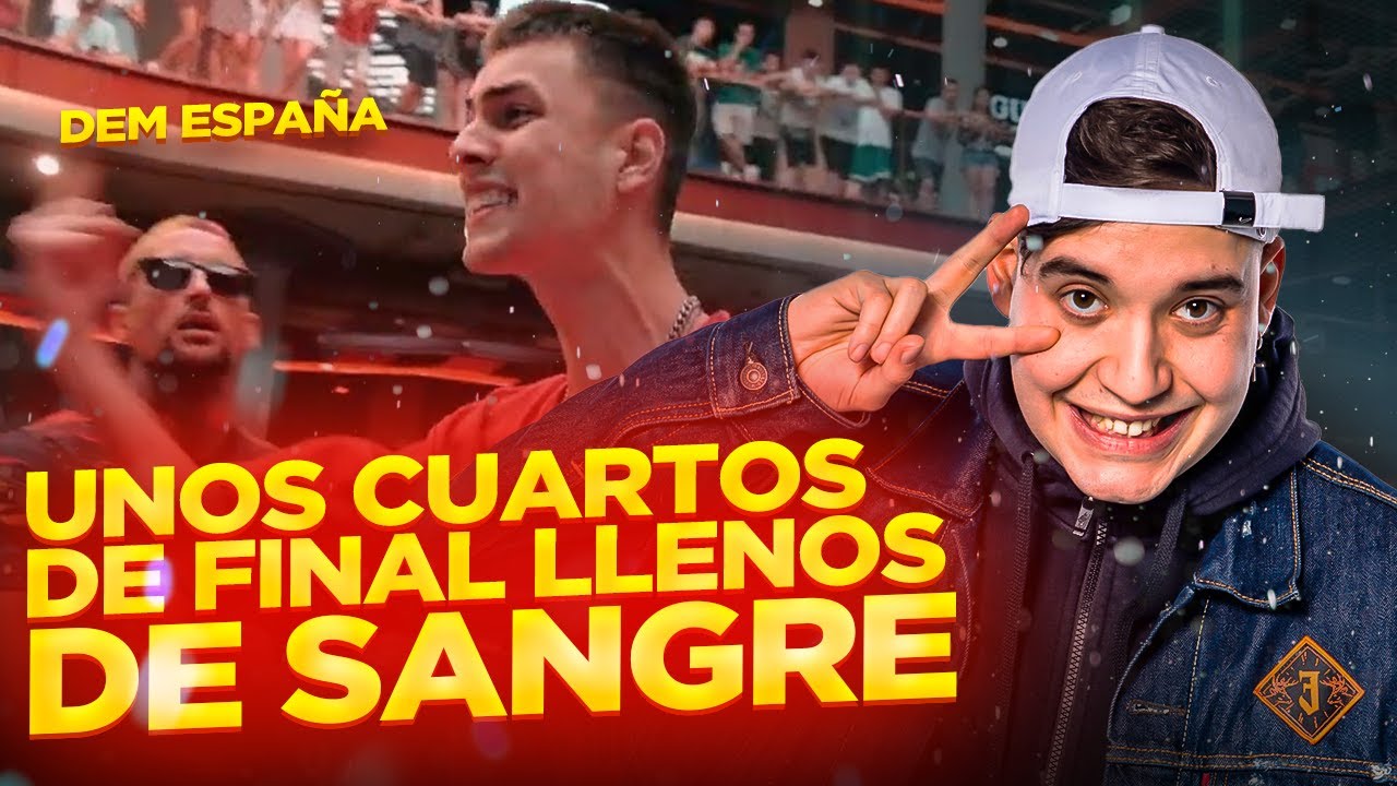 REACCIONANDO A DEM ESPA&Ntilde;A - CUARTOS DE FINAL