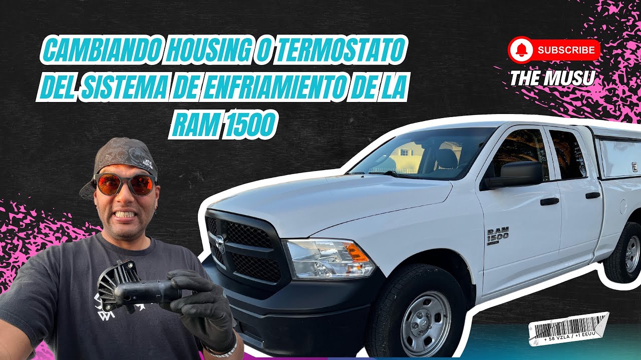 Cómo reemplazar Housing o termostato del sistema de enfriamiento de la ram 1500