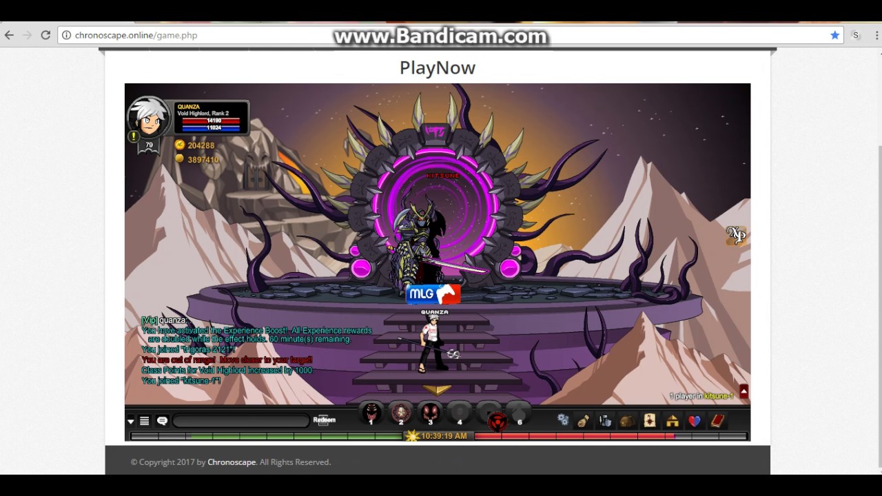 ChronoScape AQW PS 2017 Tutorial