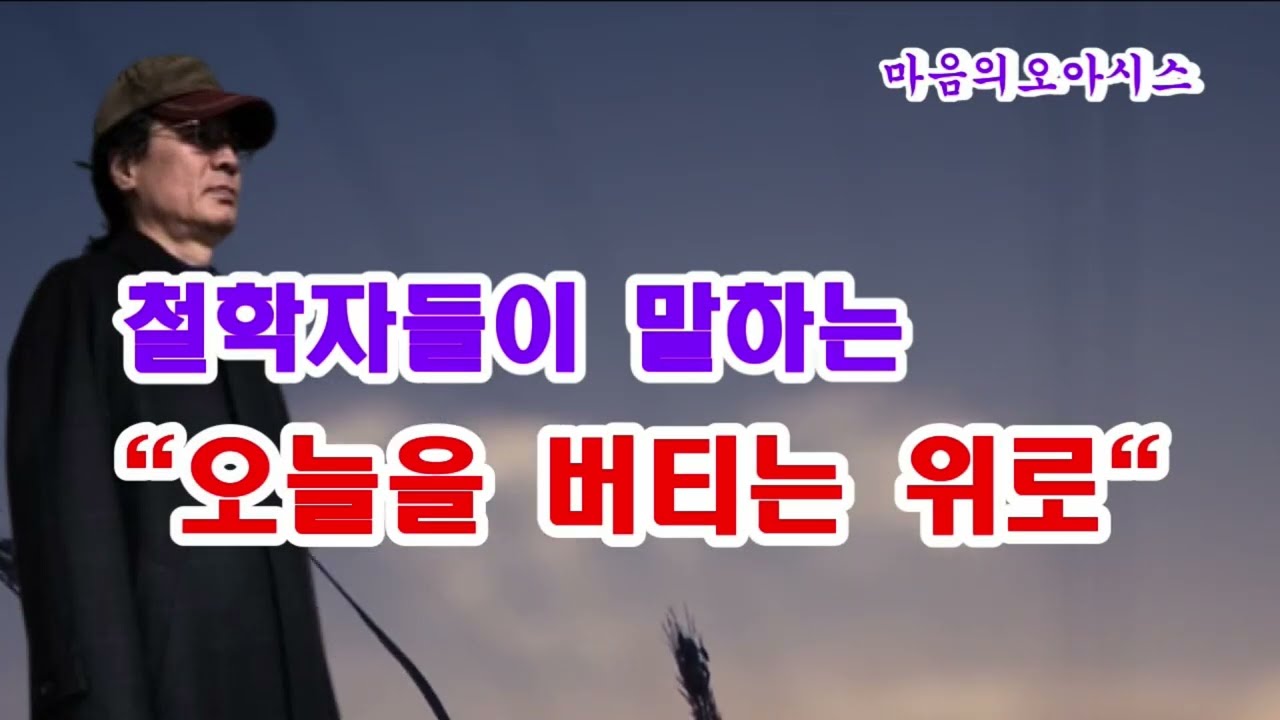철학자들이 말하는 '오늘을 버티는 위로' #마음의오아시스 #정신건강 #지혜로운생활 #삶의지혜 #명언 #어록 #철학자 #위로 #말 #성공 #인생 #속도 #고통 #실패 #쇼펜하우어