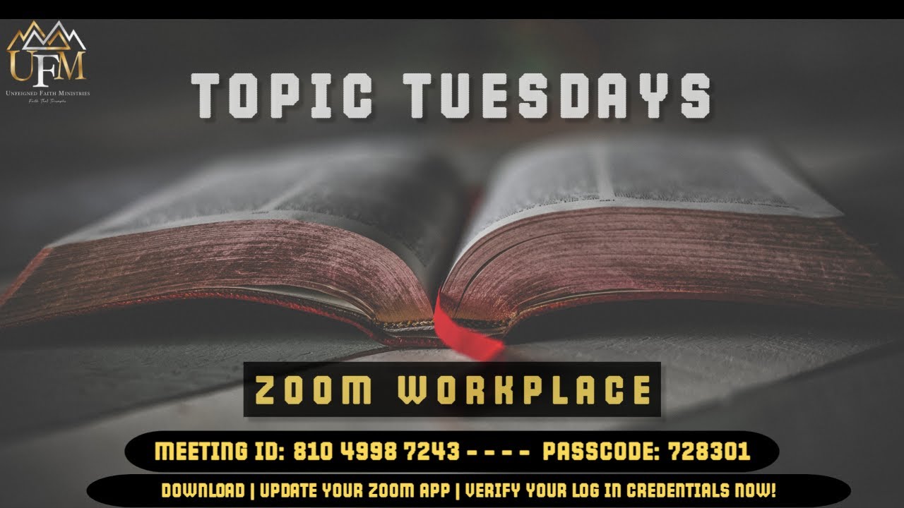 Topic Tuesday w/ UFM