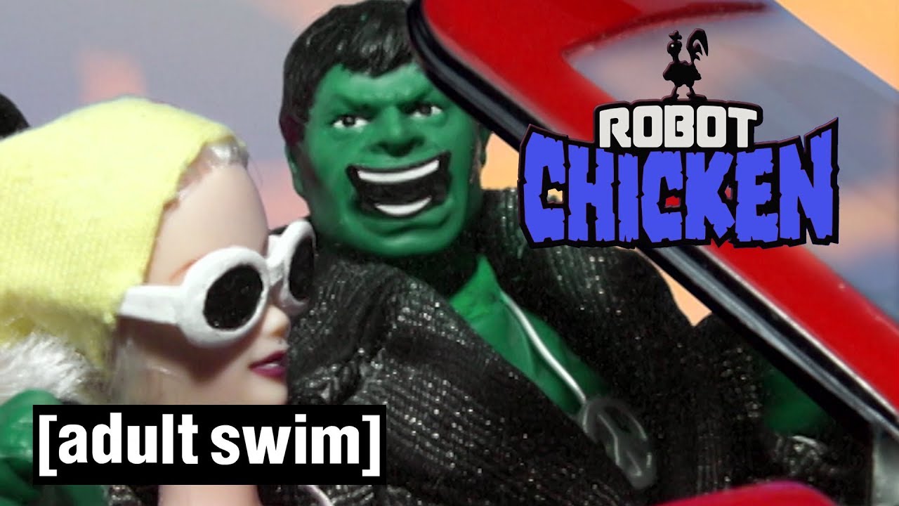 Hollywood Spotlight: The Incredible Hulk | Robot Chicken | Adult Swim