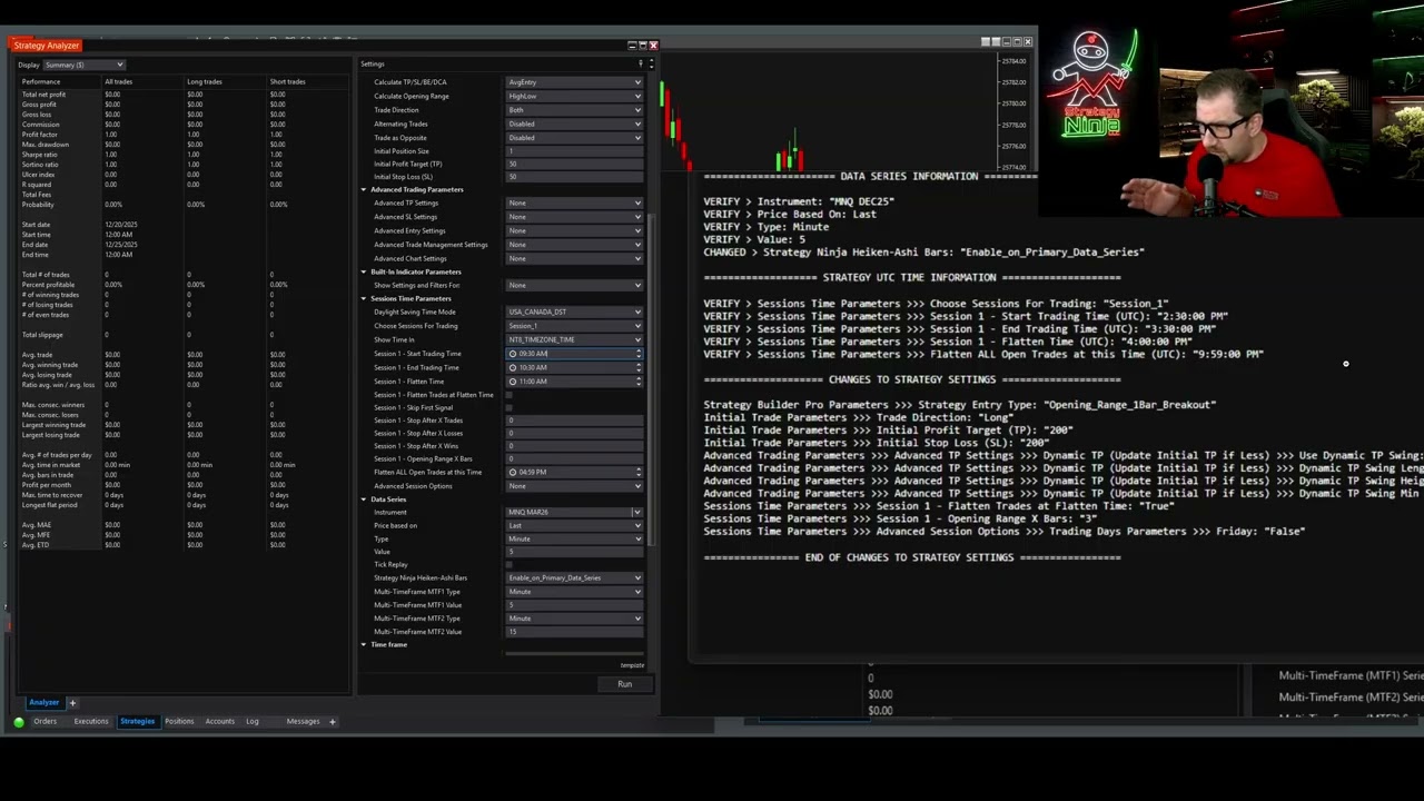 Quick Start Guide to Strategy Ninja Trading Suite