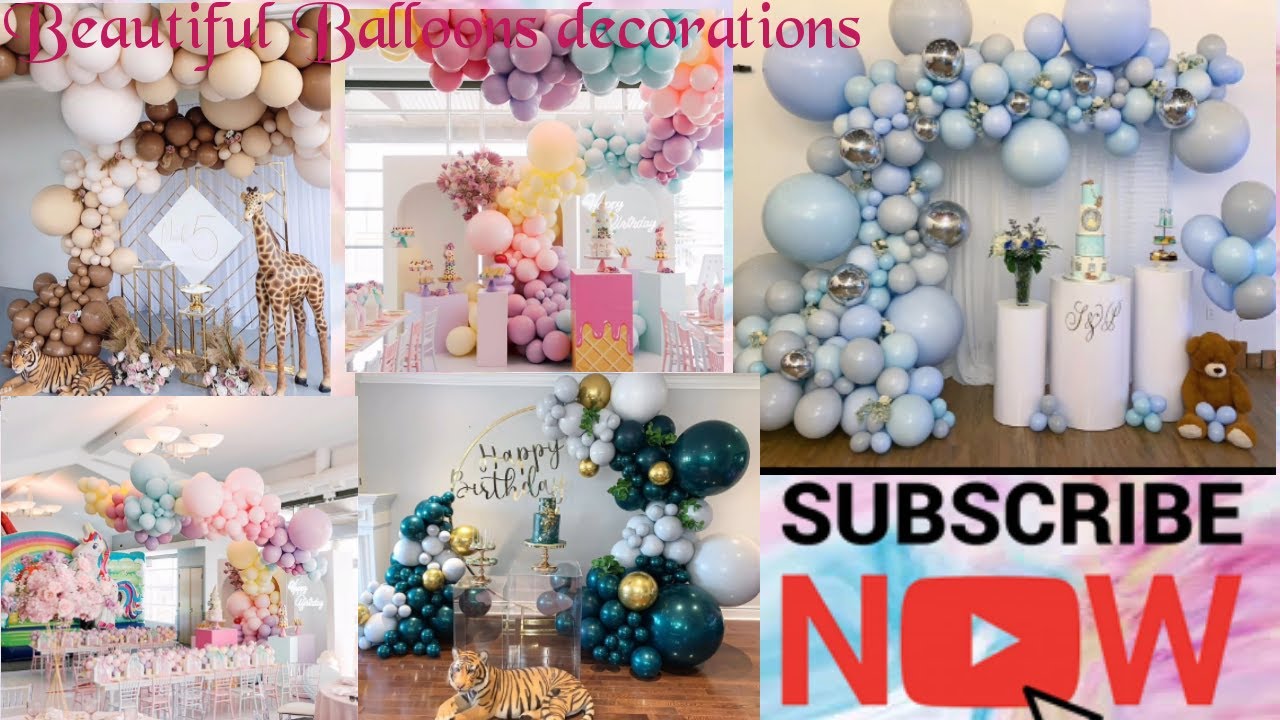Beautiful Balloons decorations/New Entertainment Videos