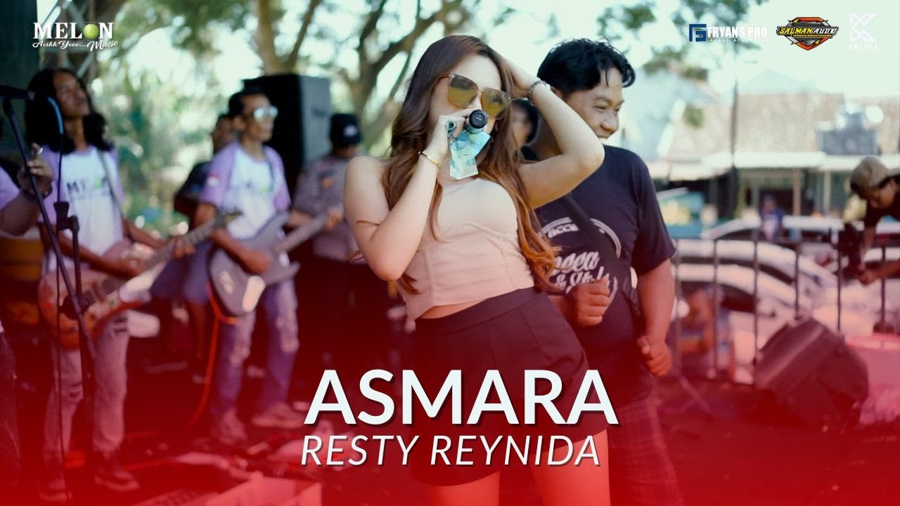 RESTY REYNIDA - ASMARA || MELON MUSIC LIVE ANNIVERSARY KE 2  PEMUDA IRLAP KEDAYUNAN