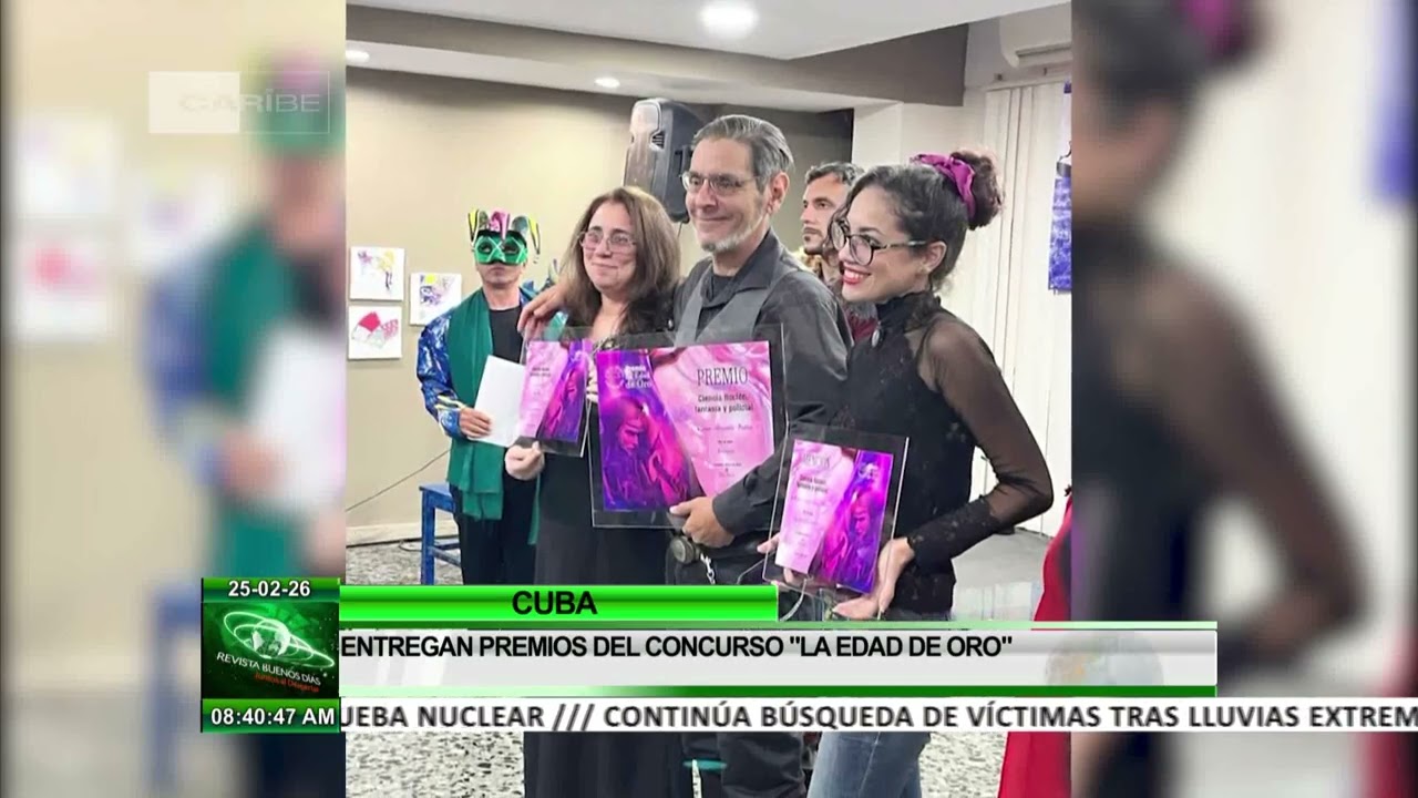 Nuevos talentos sobresalen en premios de concurso La Edad de Oro 2025