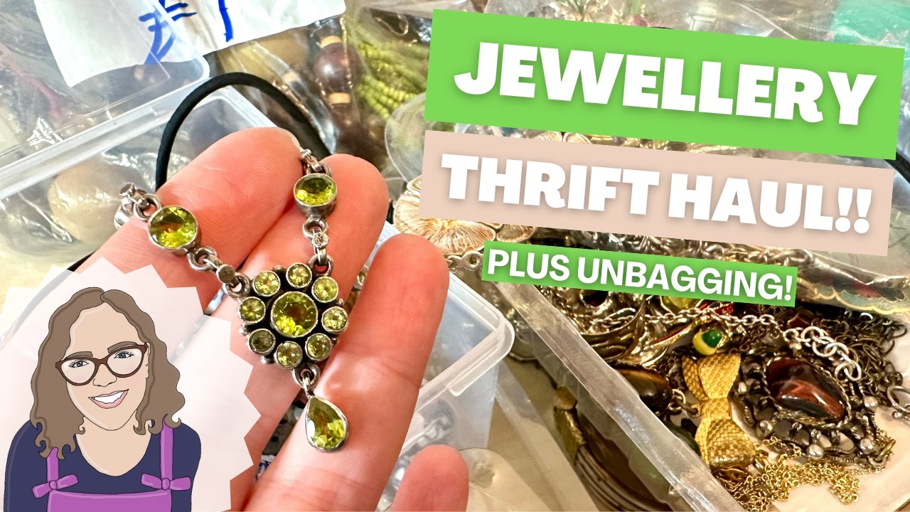 Thrifted Jewellery Haul UK | Jørgen Jensen Pendant & A Surprising ‘Antique’ Find From...M&S?!