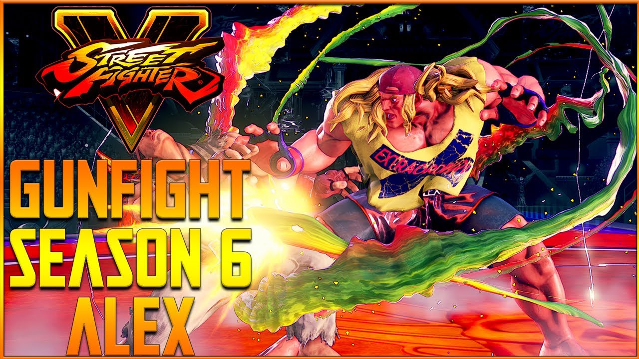 World's Best Alex Player ▰ GunFight Alex Compilation - Street Fighter V/5 Definitive Edition