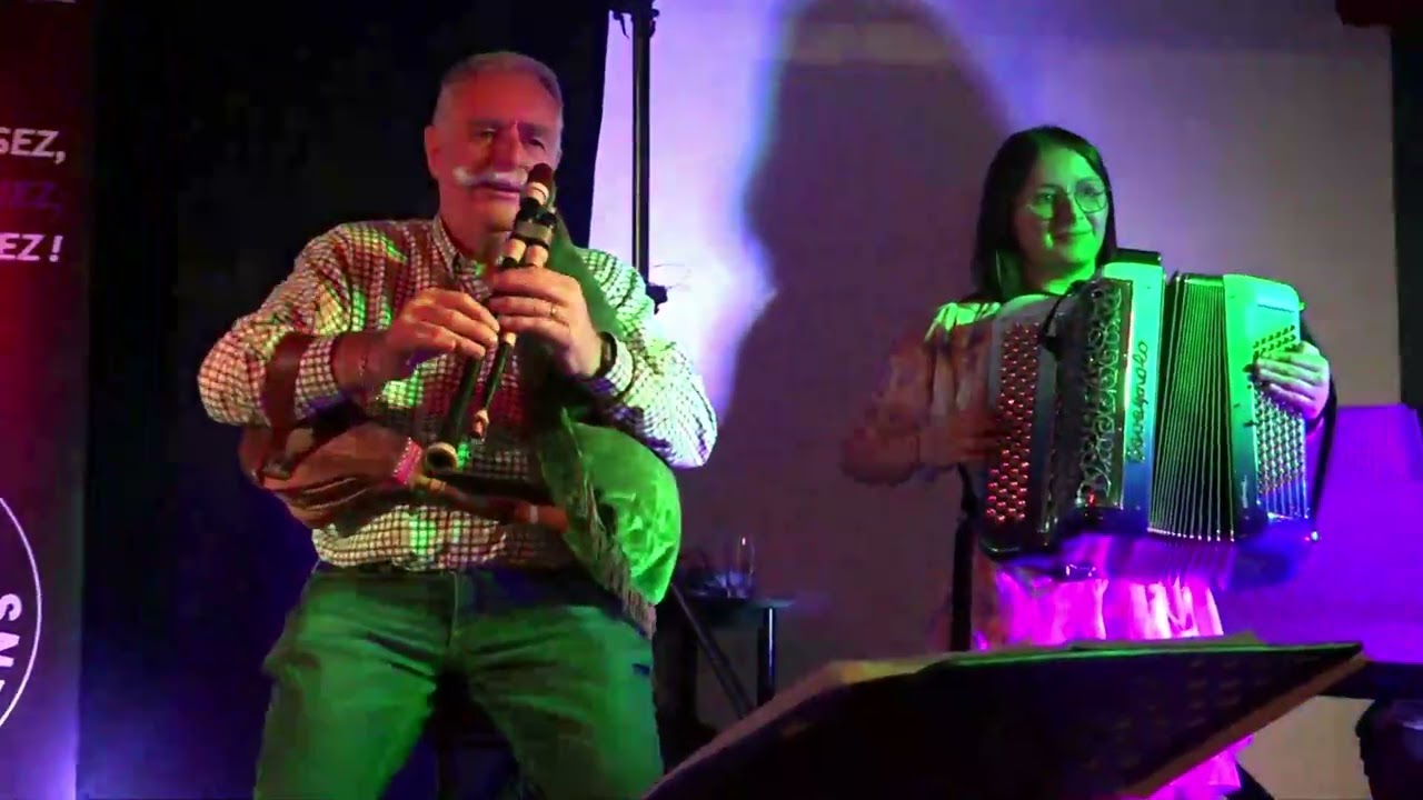 Manon et ses musiciens  Marcel Clermont Au bon temps Aurillac janv 2026 le brise pied