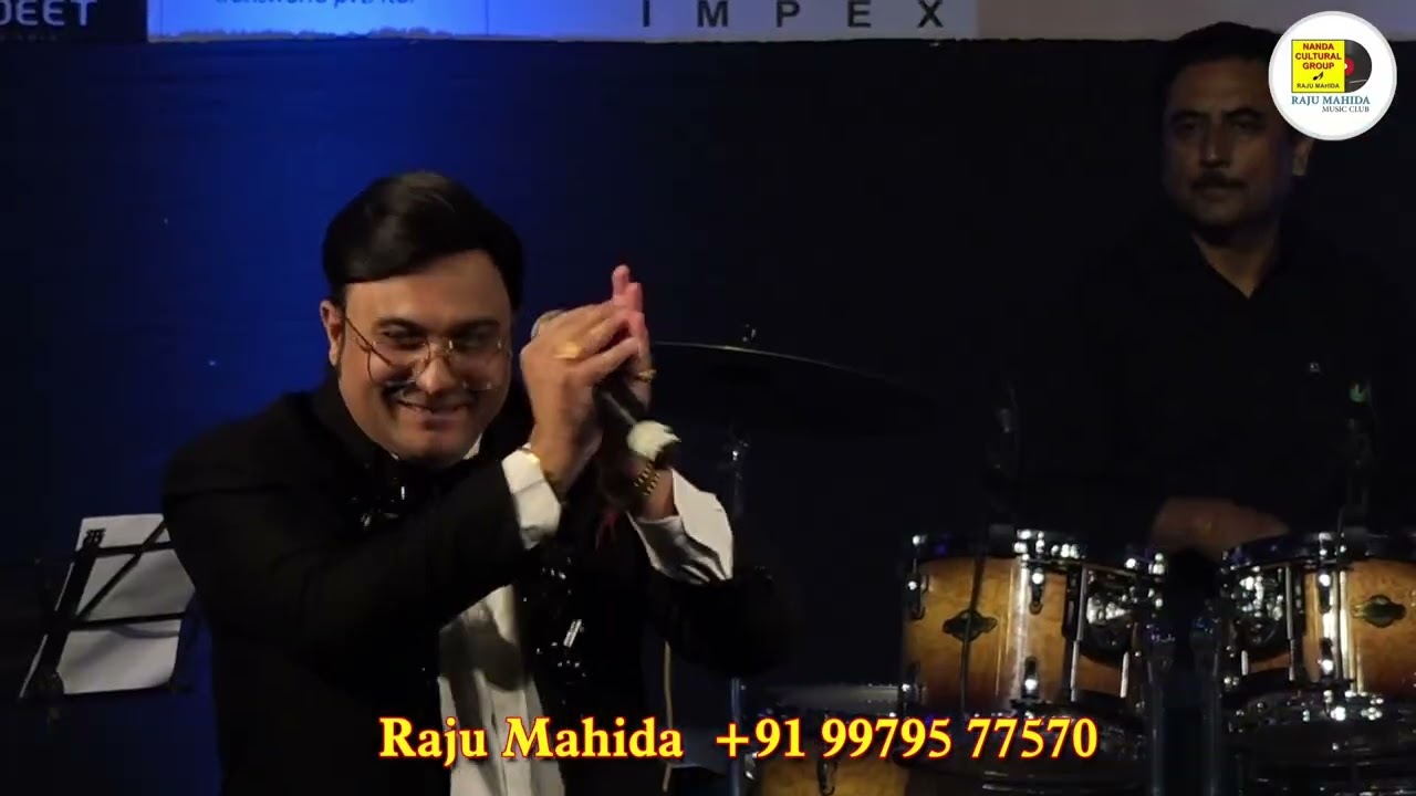 Chahiye Thoda Pyar Kishore Kumar Live By Dr.  Suneet Sekhri- Bappi Lahiri-Vinod Khanna | Raju Mahida