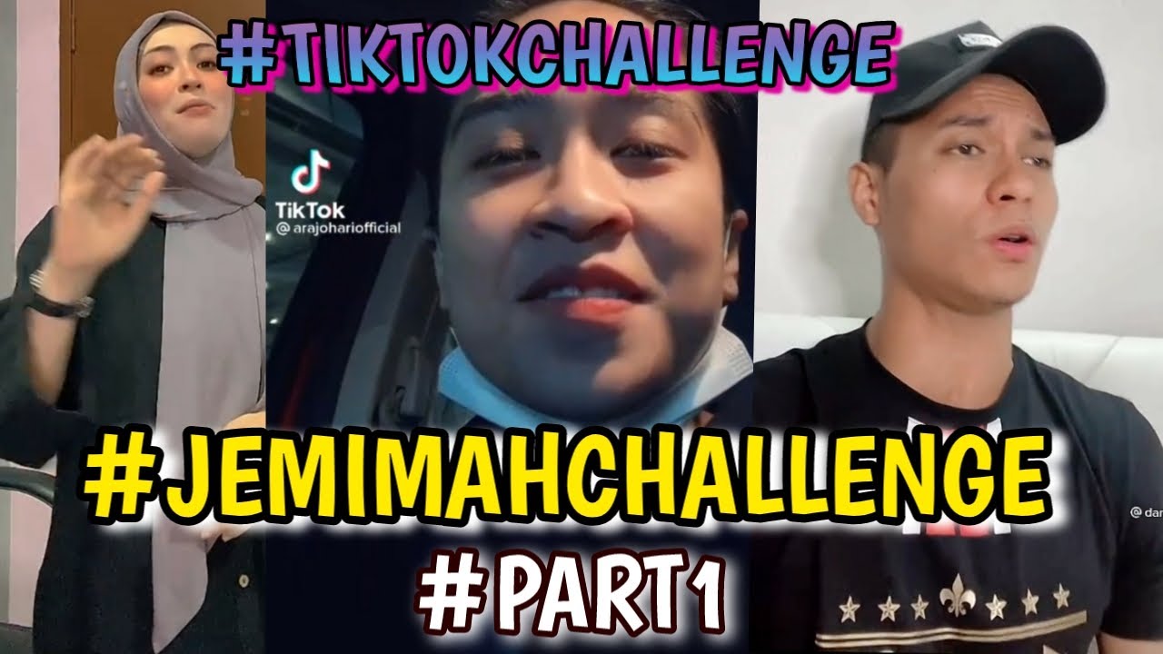 TIKTOK JEMIMAH CHALLENGE | PART1 | Best Moments !