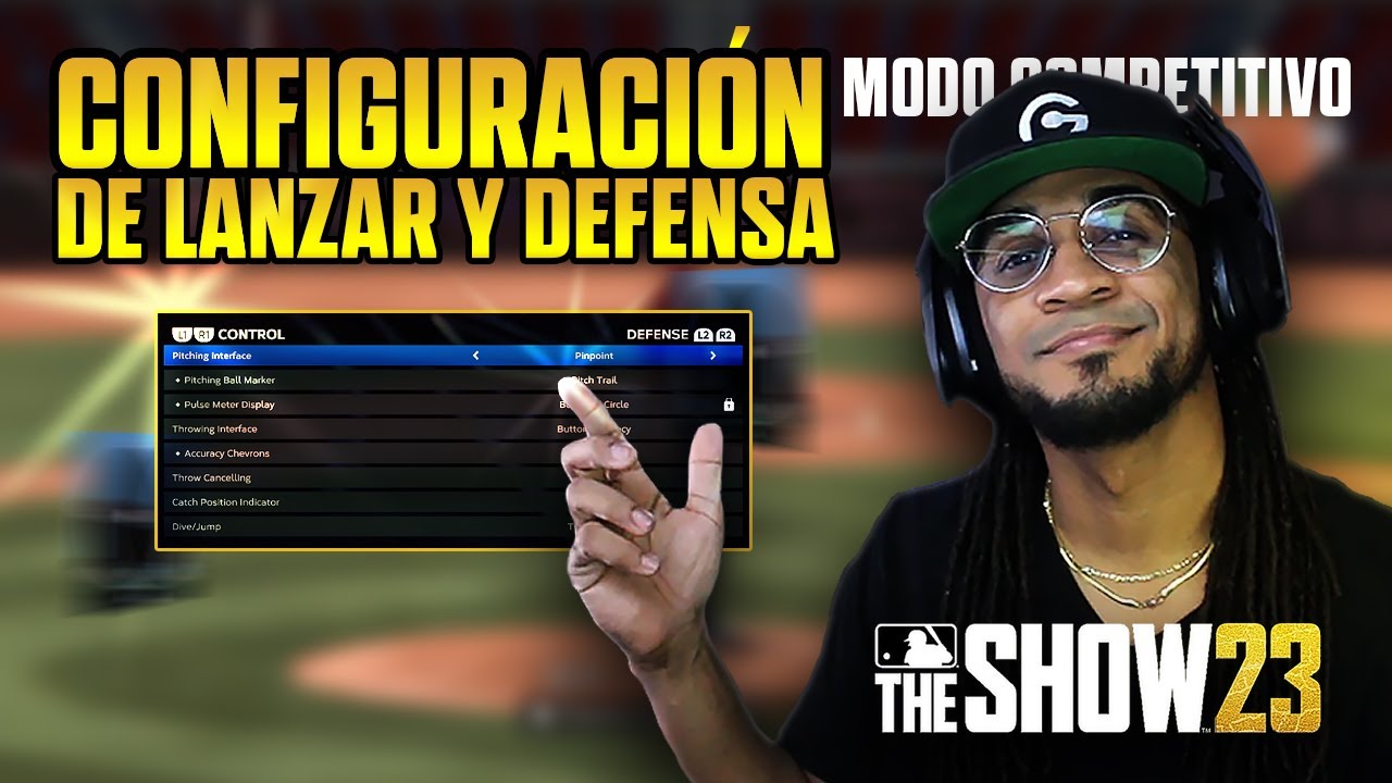 CONFIGURACION PARA LANZAR Y DEFENSA EN MODO COMPETITIVO | The Show 23