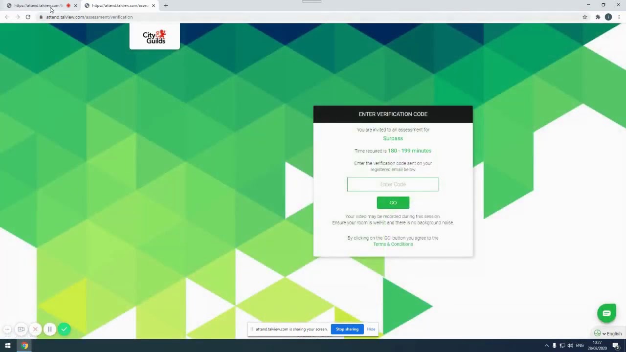 Remote Invigilation (Live) Demo Video