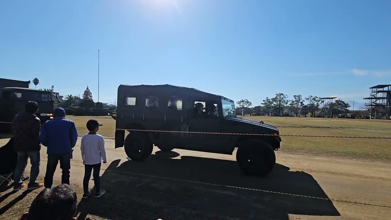 2025.11.30陸上自衛隊国分駐屯地 観閲行進