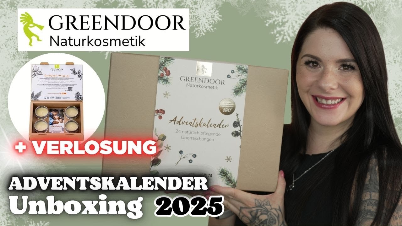 Greendoor Adventskalender 2025 + Massagekerzen-Set | Unboxing & GEWINNSPIEL 🎁