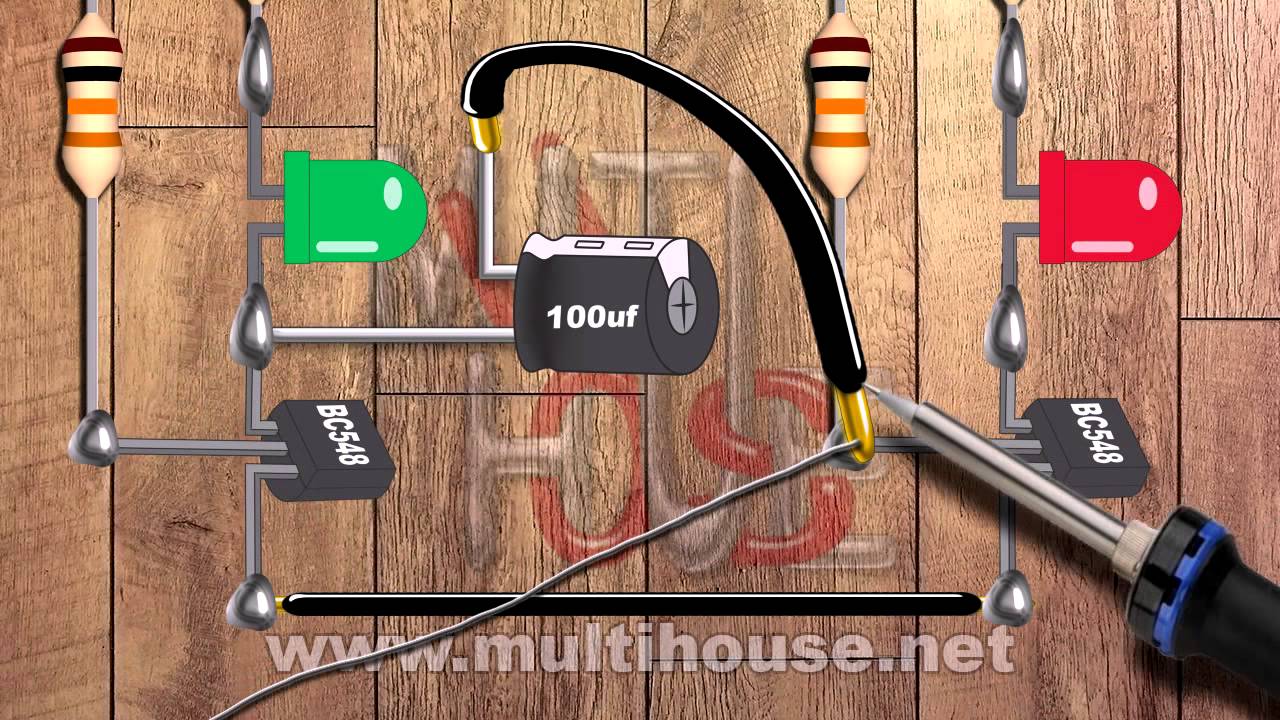 Flip-Flop Pisca LED Tutorial - (O Melhor Passo a Passo)