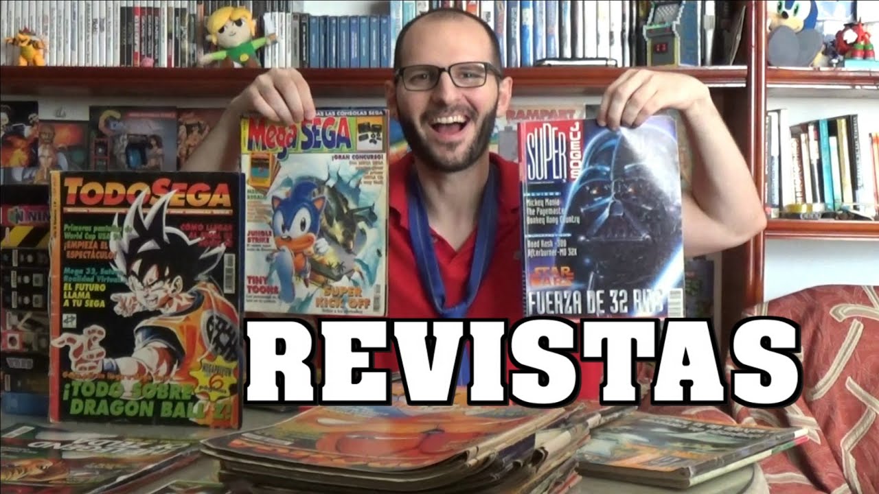 ¡¡¡LAS REVISTAS DE VIDEOJUEGOS!!! - Sasel - Superjuegos - Mega Sega - Español - Hobby Consolas