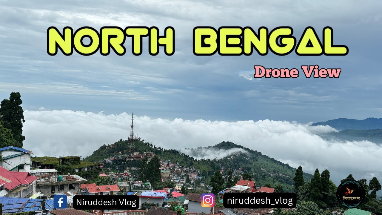Drone View of North Bengal | DJI Mavic Mini 2 | New 4k Cinematic |#darjeeling , #takdah #kurseong