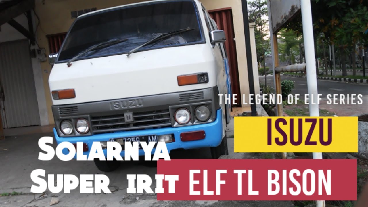 ISUZU ELF TLD 23 BISON  MICROBUS 4 BAN penerus dari Isuzu ELF KAD51 The Legend of ELF