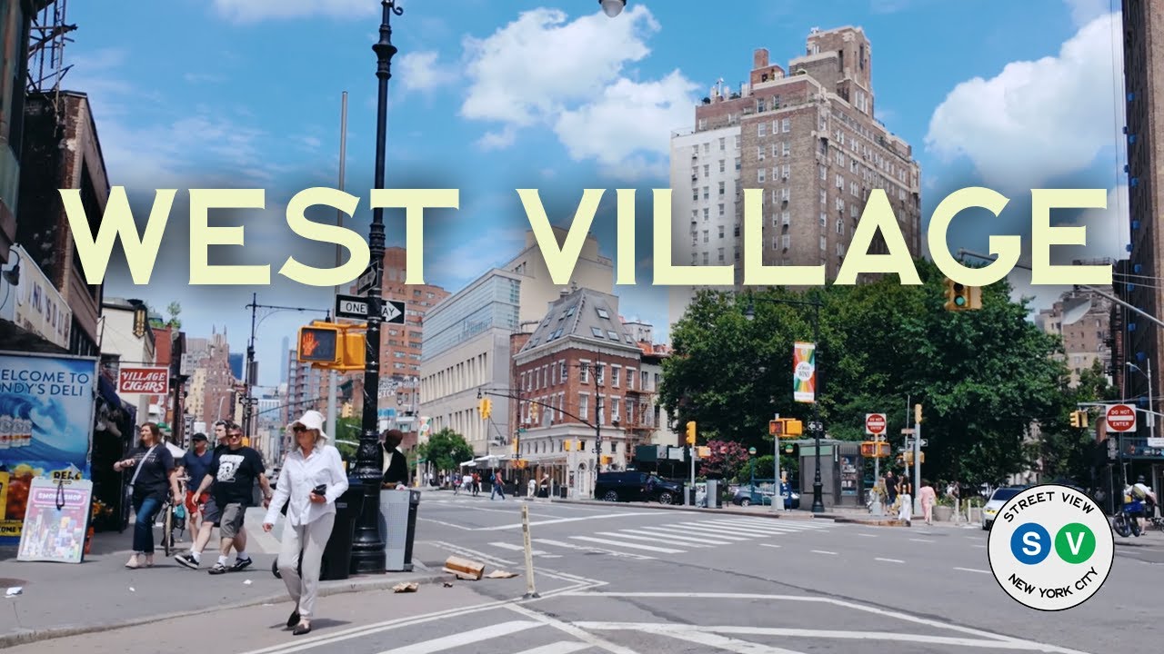 West Village Afternoon Walk | New York City | 4K HD | 2024