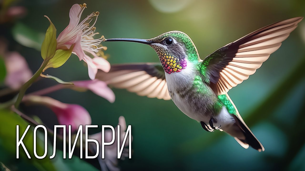 Колибри: Порхающие Самоцветы  | Интересные факты про колибри