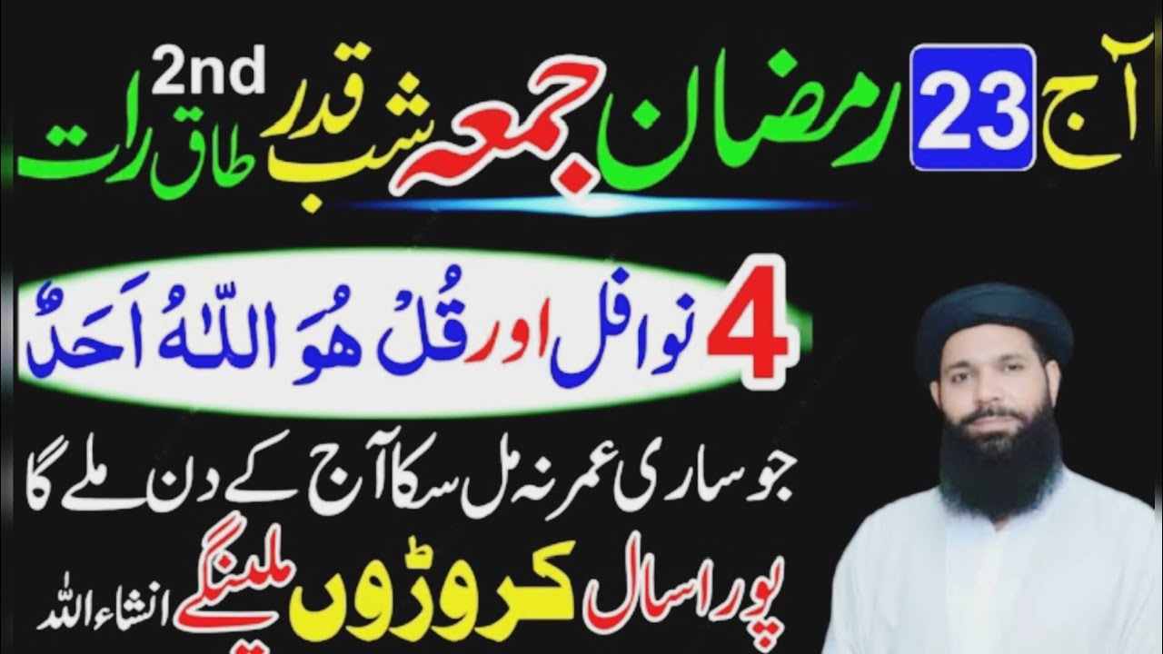 Juma Shab e Qadr | Ye Amal karoge To Rizq Aur Dolat ke Darwaze khul Jayenge | Ubqari