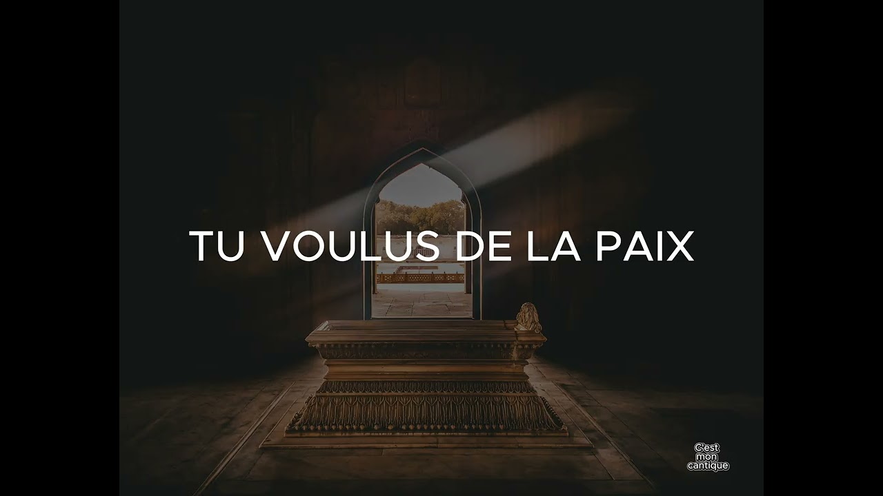 Toute ta vie est-elle sur l'autel divin? || Ce cantique pose une question que nul ne peut éviter