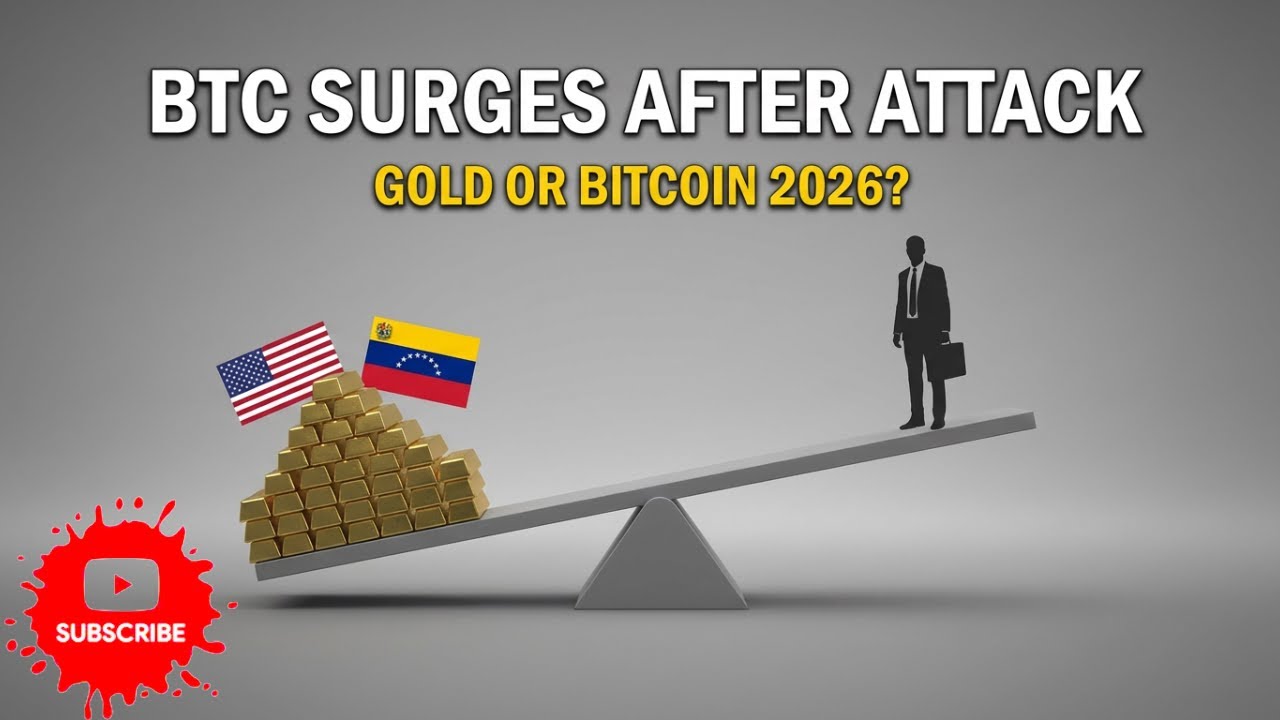 US Attack on Venezuela | What’s the Next Market Move? Bitcoin or Gold in 2026