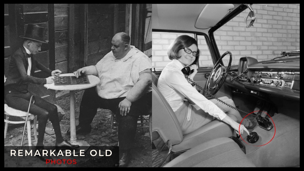 Daily Life Captured in Rare Historical Photos