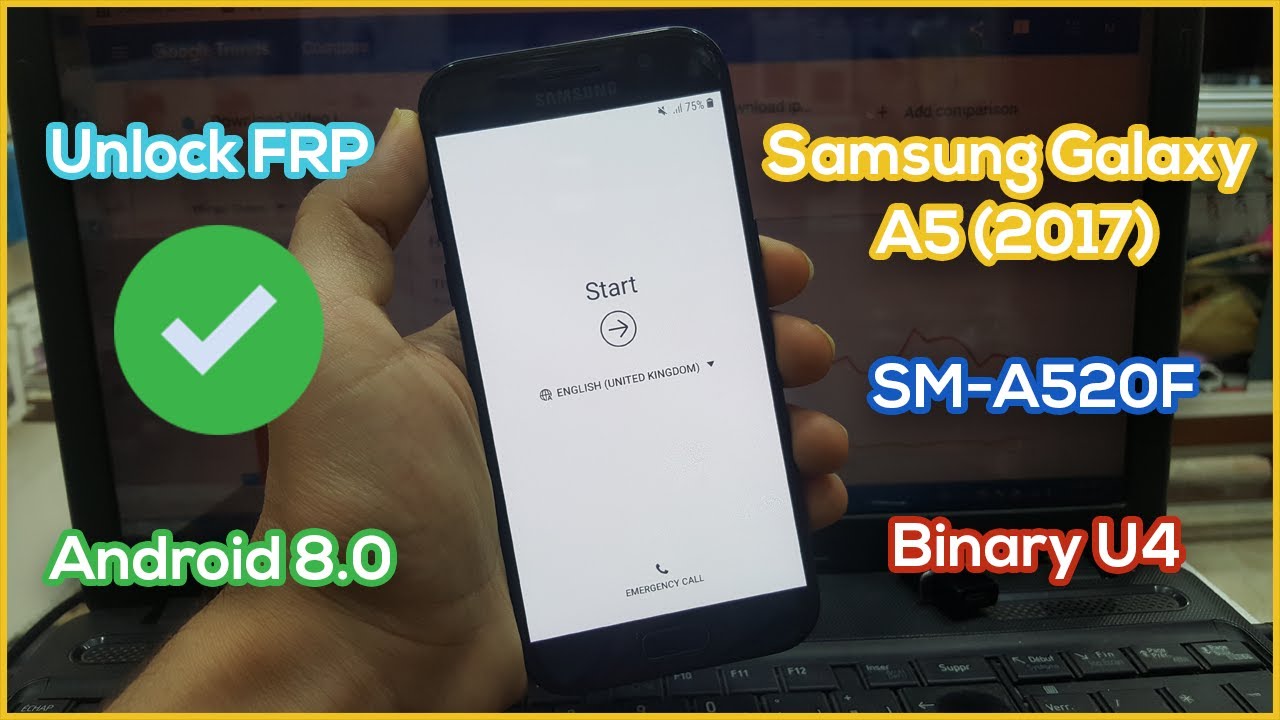 A5 2017 FRP Bypass Android 8.0 without pc | Samsung Galaxy SM-A520F Security U4