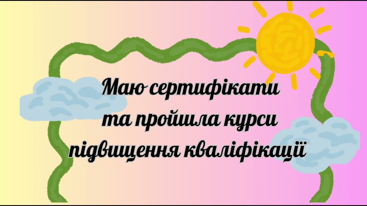 Портфоліо вихователя