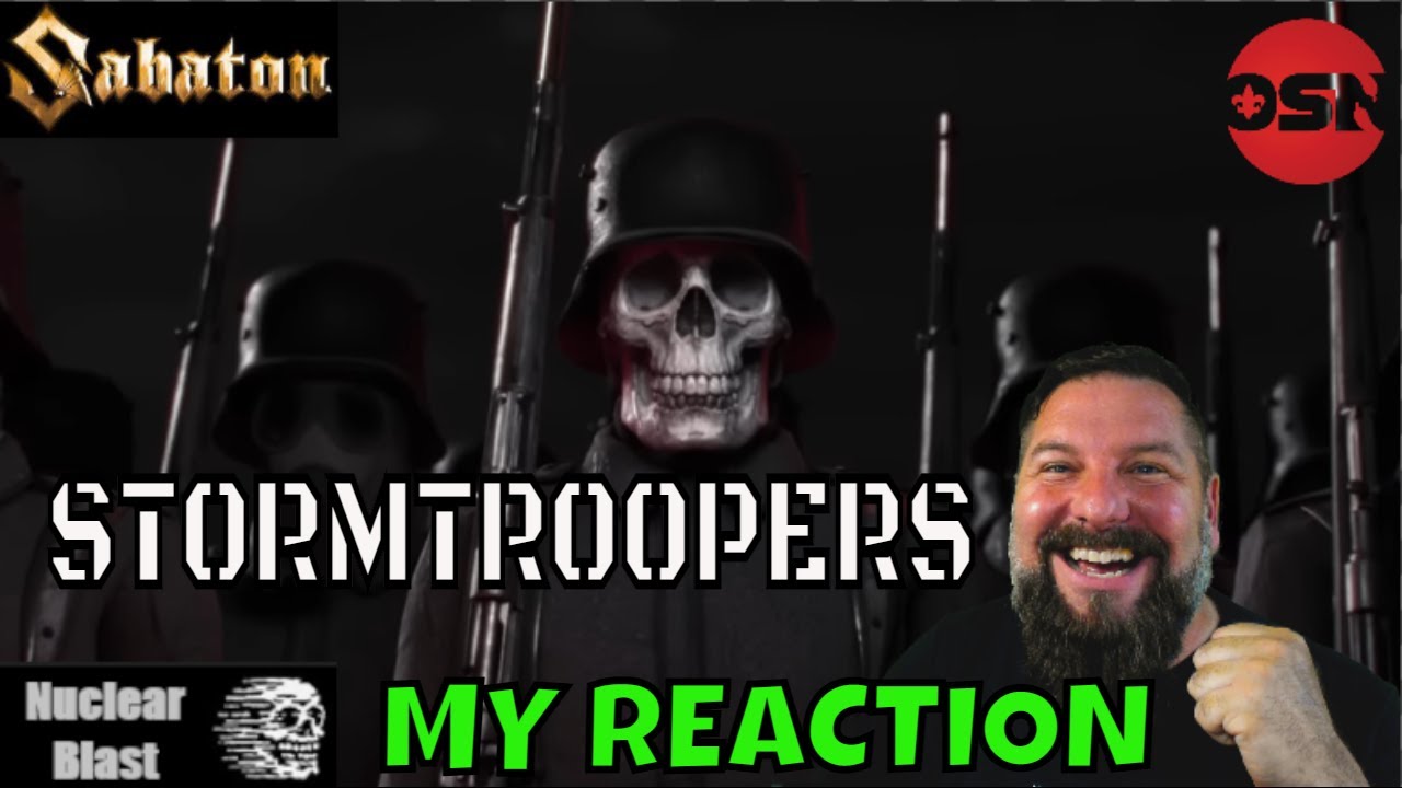 SABATON - Stormtroopers (Animated Music Video) OLDSKULENERD REACTION