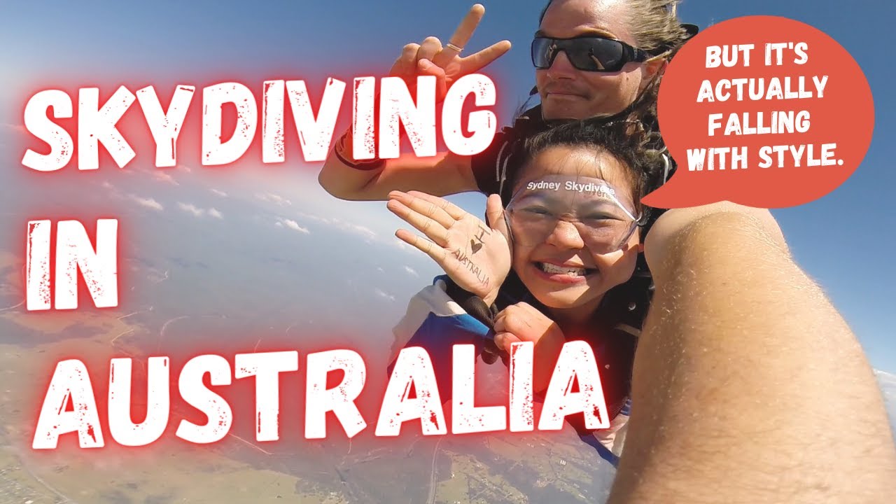SKYDIVING IN PICTON, NSW, AUSTRALIA