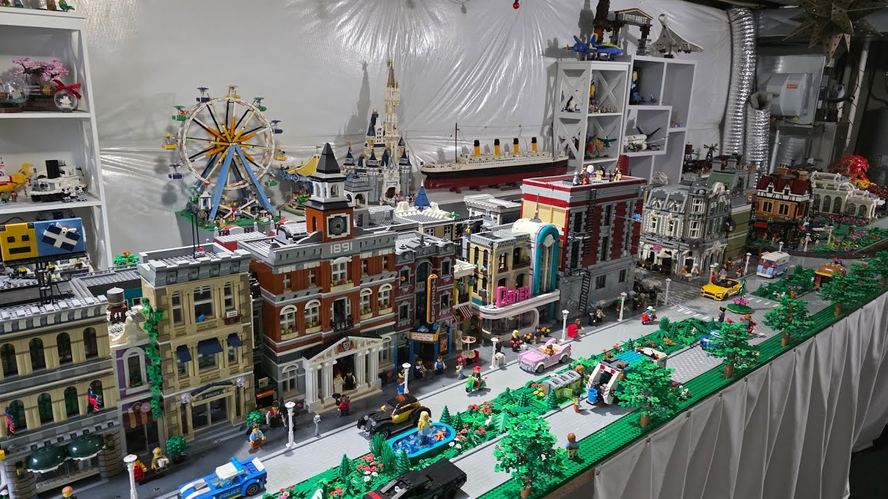 Создаём город из конструктора Lego с помощью новых проектов