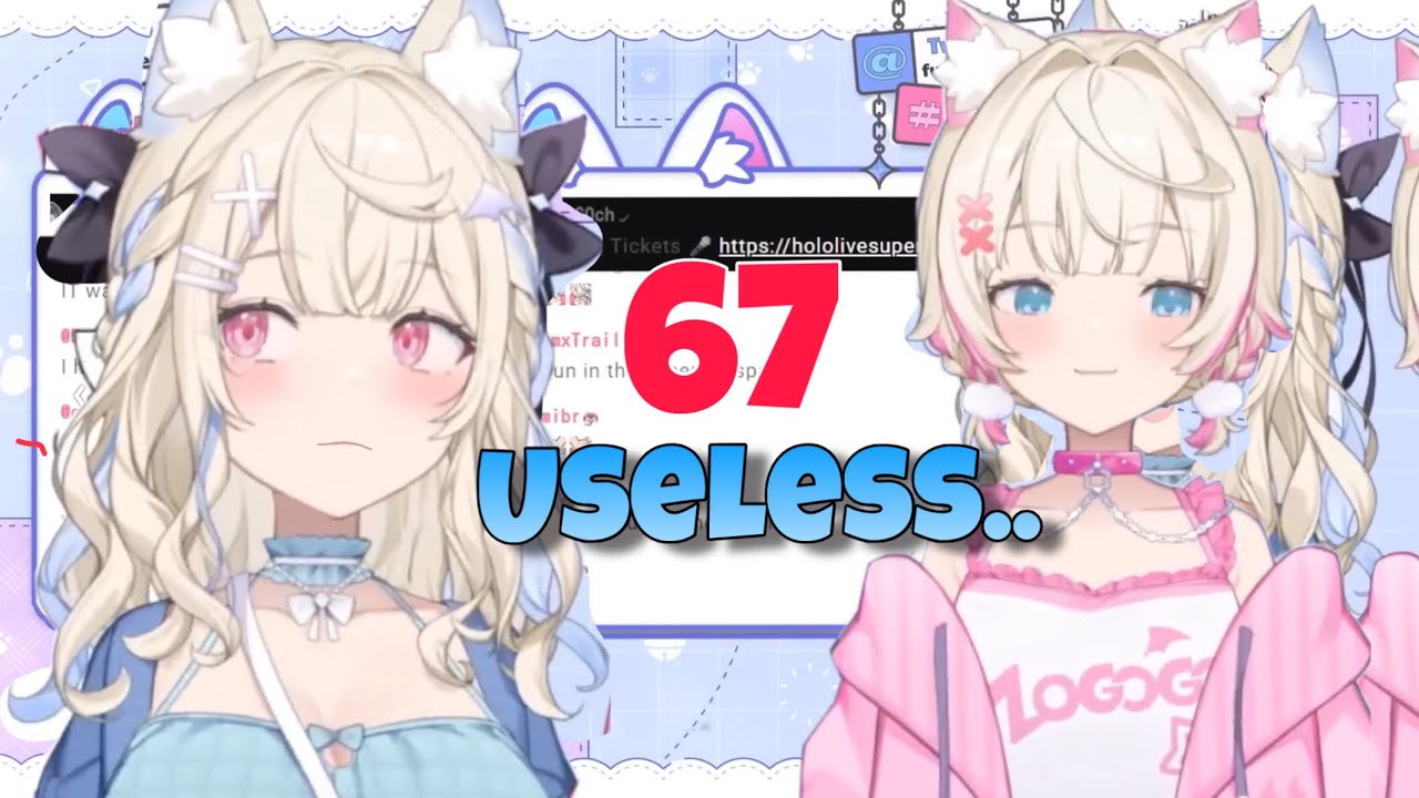 Fuwamoco have beef with 67 meme