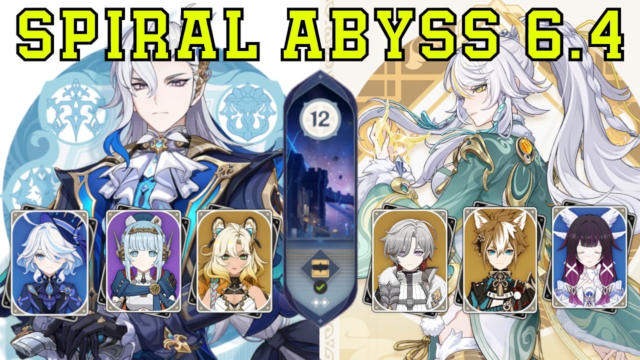 C0 Neuvillette Lunar-Charged & C1 Zibai Hypercarry | Spiral Abyss Floor 12 | Genshin Impact 6.4