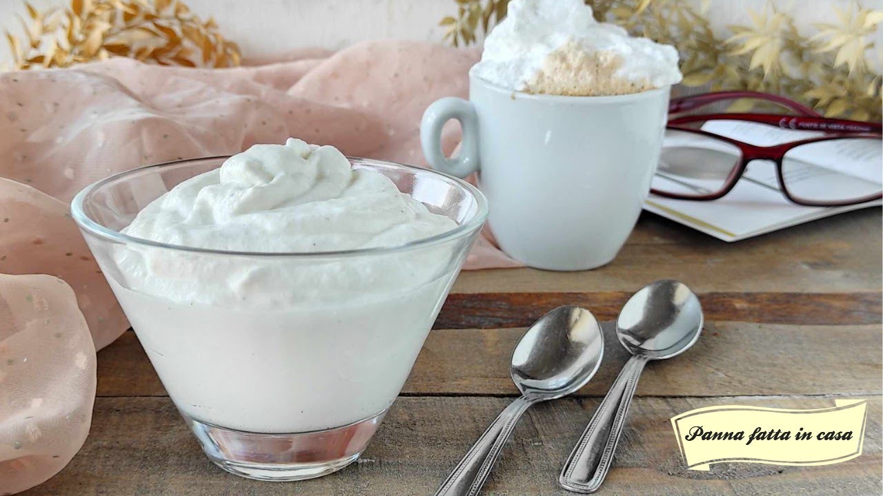 Panna fresca fatta in casa 🏚 ricetta semplice e veloce guida passo passo