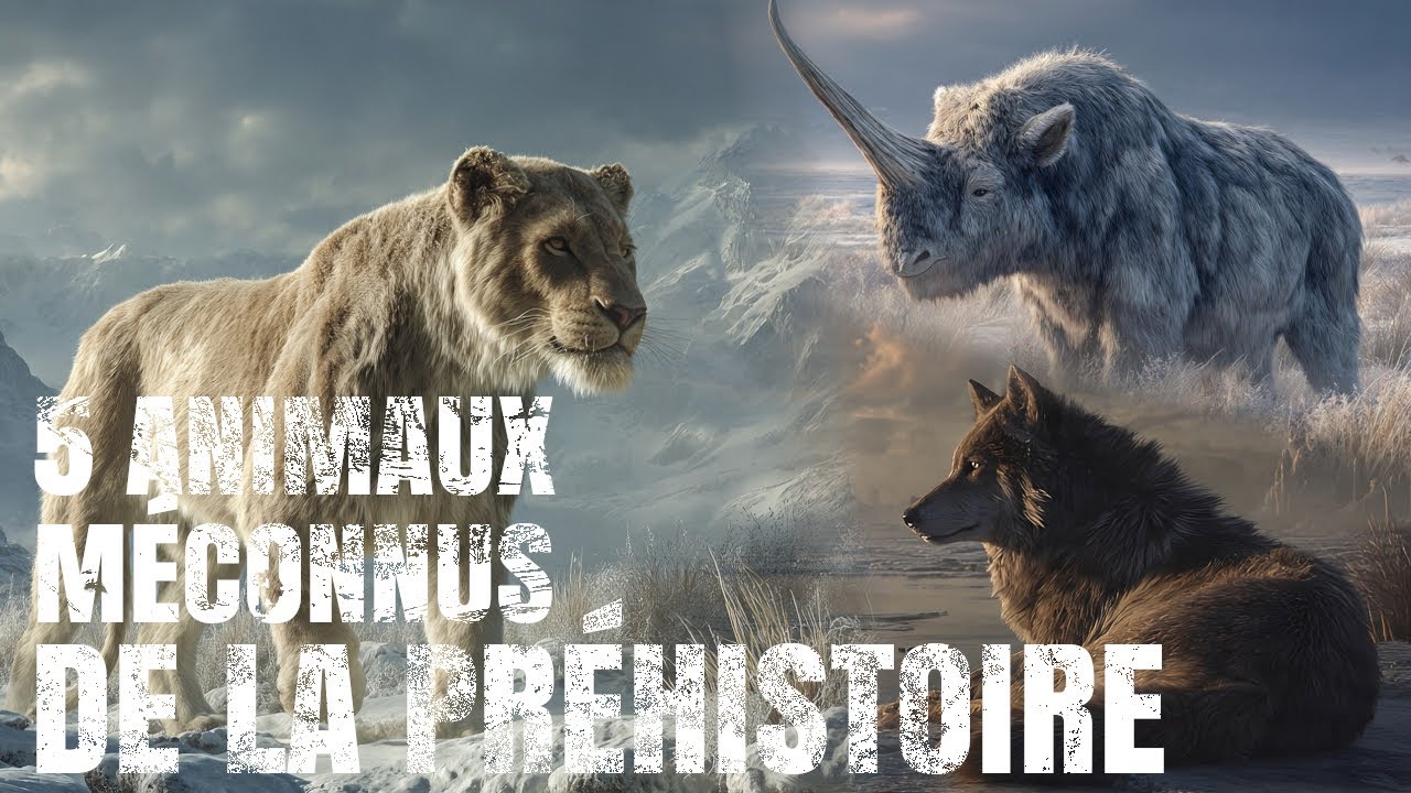 Préhistoire | 5 animaux méconnus qui vont vous surprendre !
