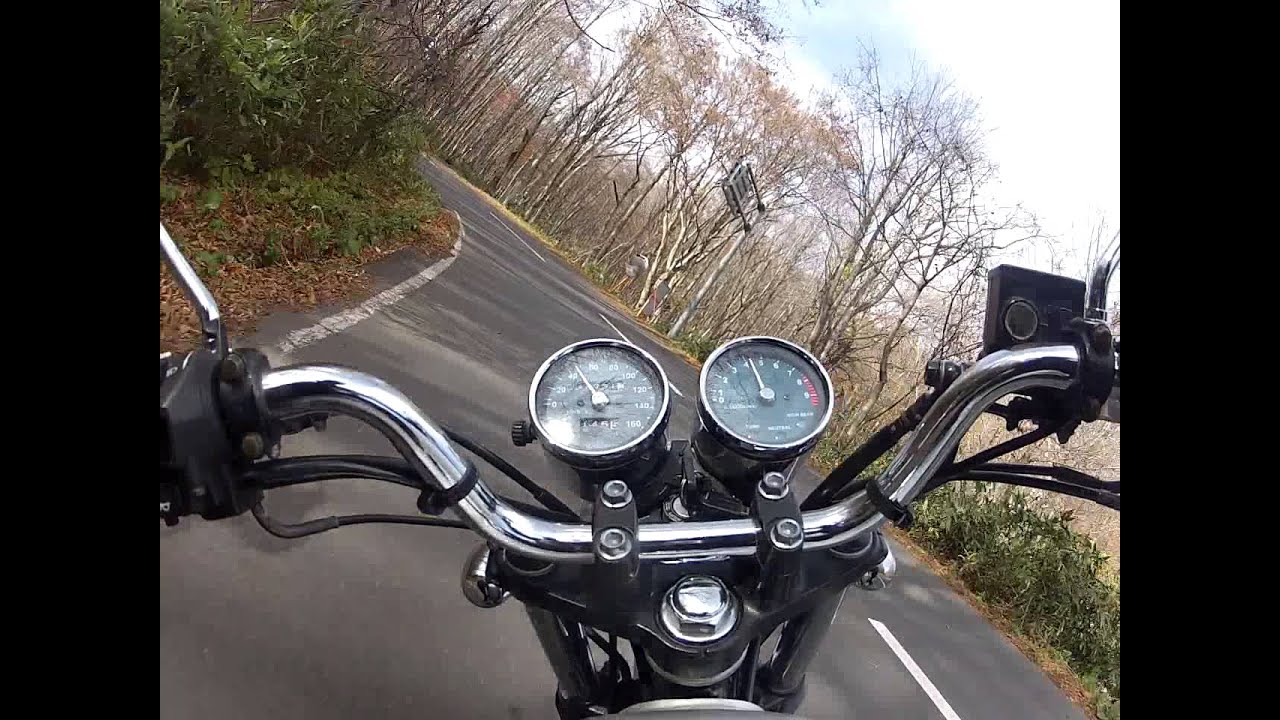 Honda CB400ss on Route 103 Japan