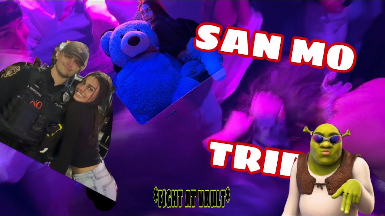 trip to san mo for the weekend *codee gets in a fight* *not clickbate*