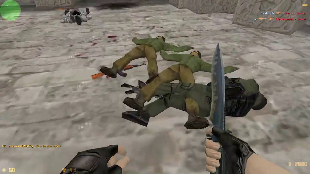 Counter Strike 1.6 Aztec Map