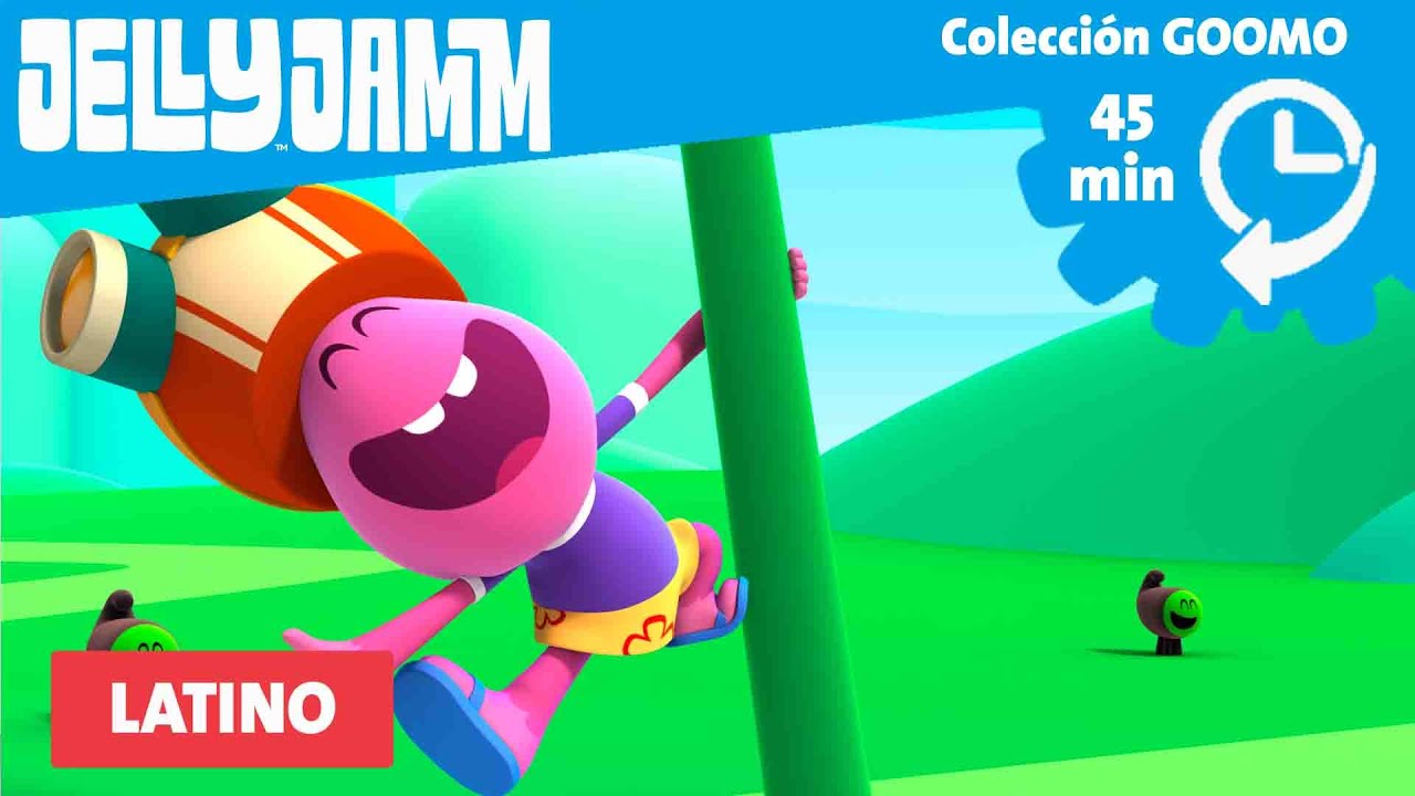 Colección Jelly Jamm Latino 45 minutos de duración. Especial episodios Goomo