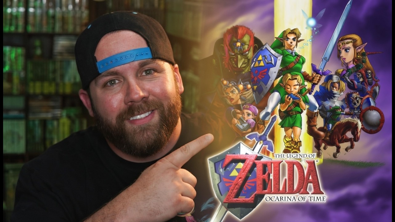 Let's take a trip back in time, with Legend of Zelda ocarina of time!