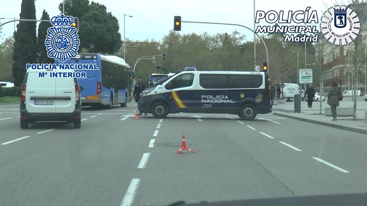 Policía Municipal de Madrid y Policía Nacional realizan controles