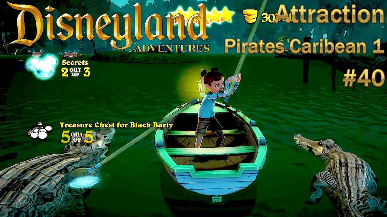 Disneyland Adventures Gameplay | Pirates Caribean 1 Attraction | Part 40👍