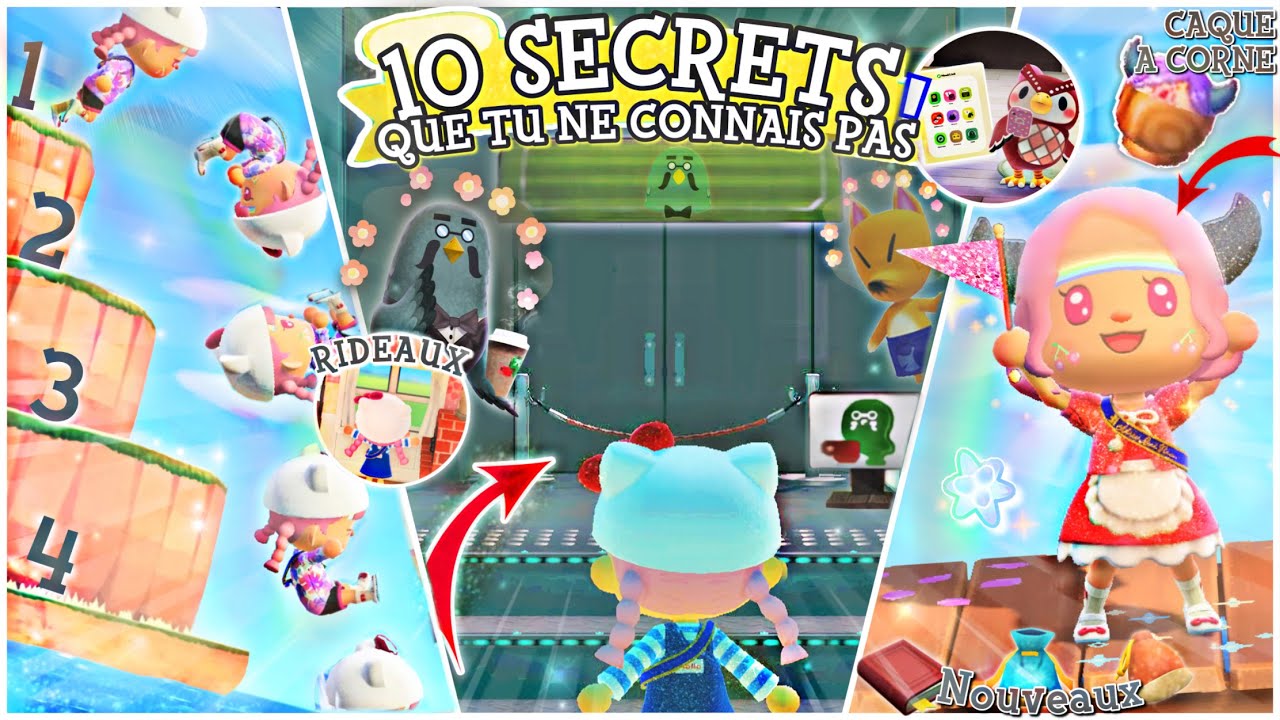 10 SECRETS QUE TU NE CONNAIS PAS SUR ANIMAL CROSSING NEW HORIZONS ! (1.10.0)