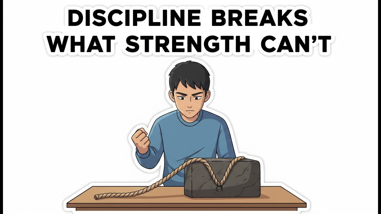Discipline Breaks What Strength Can’t.”