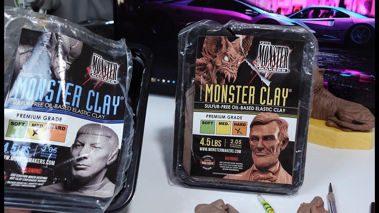 Monster Clay УЖЕ НЕ ТОТ? Сравнение с пластилином NSP